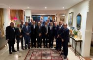 وزير الخارجية يلتقي مع مجموعة من كبار رجال الأعمال ورؤساء البنوك المغربية