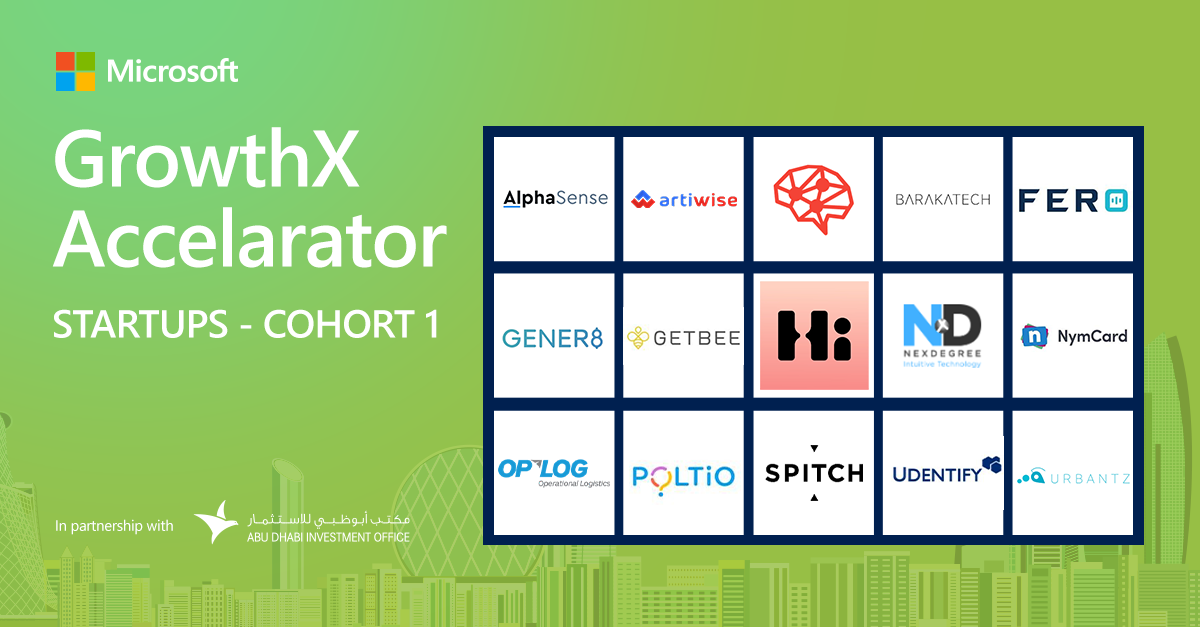 مايكروسوفت تحتفل بالدفعة الأولى من خريجي برنامجها «GrowthX Accelerator» في منطقة الشرق الأوسط وشمال أفريقيا