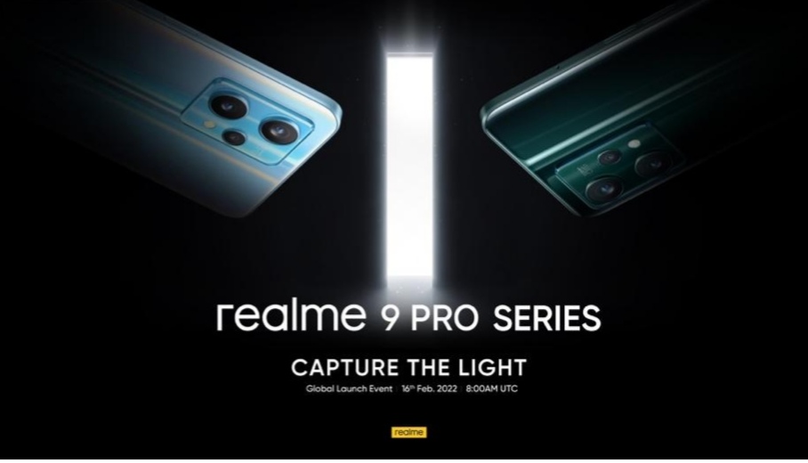 إطلاق سلسلة هواتف realme 9 Pro يوم 16 فبراير الحالي