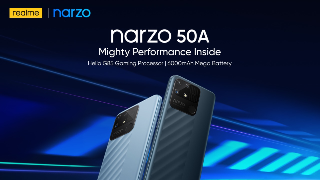 realme تُطلق هاتفي Narzo 50A و50i أفضل وأقوى هواتف الألعاب  الاقتصادية في السوق المصري قريبًا