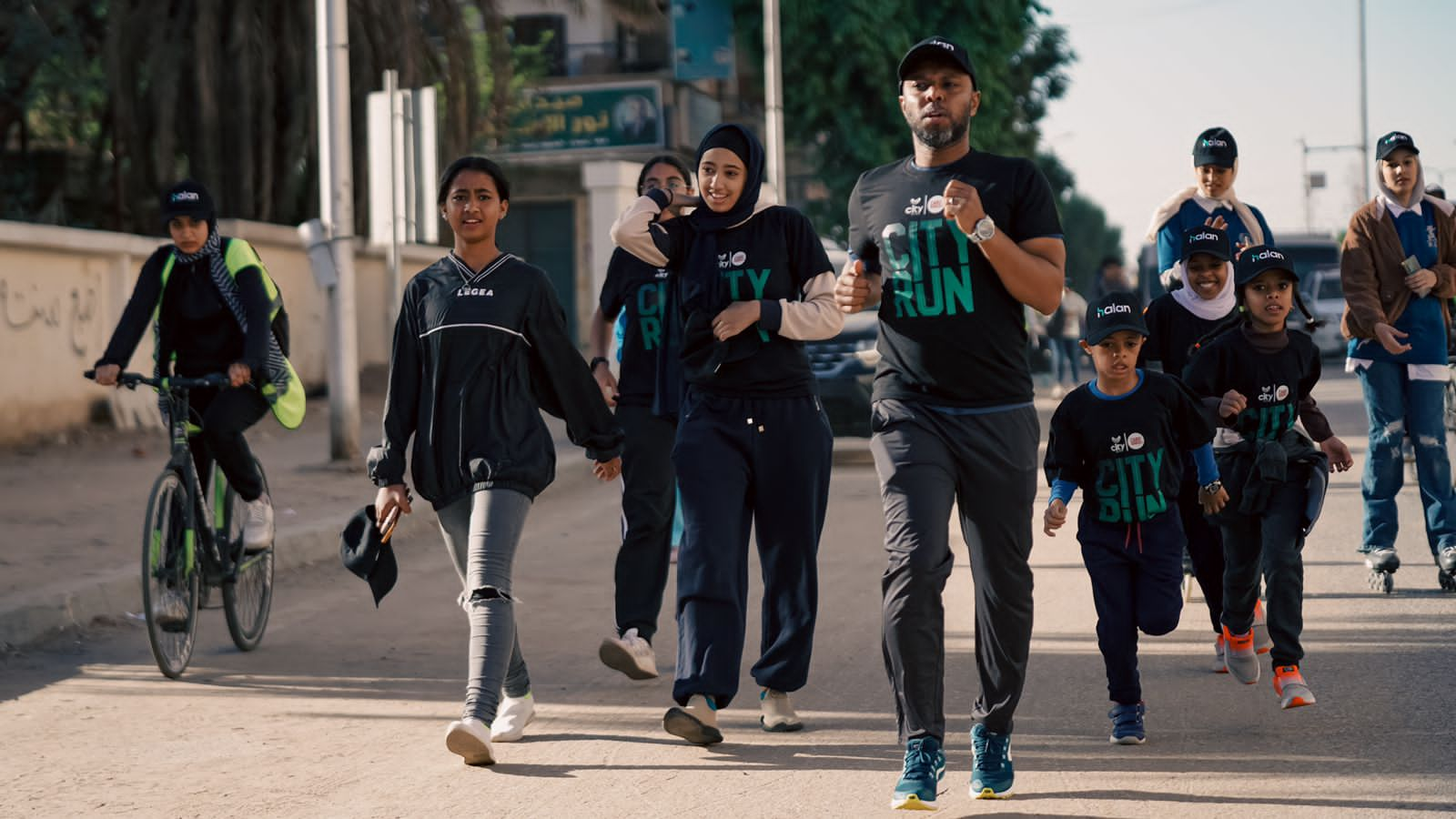 نجوم المجتمع وأعضاء سيتي كلوب يشاركون في مارثون الجري City Run أسوان