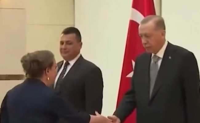 أردوغان يتسلم أوراق اعتماد السفيرة الإسرائيلية الجديدة بعد سنوات من التوتر