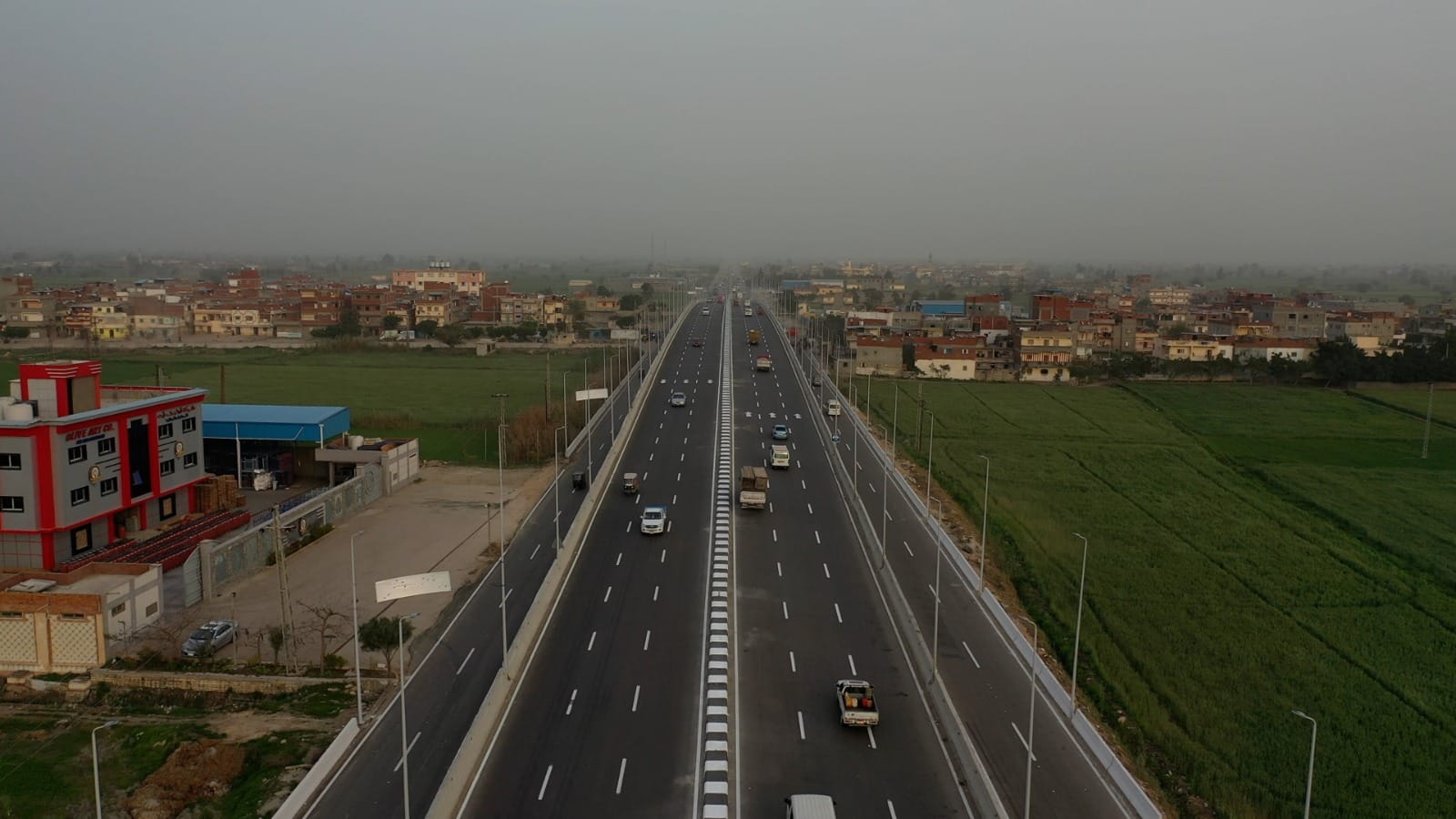 النقل : بدء التشغيل التجريبي لكوبري كفر الدوار بطريق القاهرة - الإسكندرية الزراعي