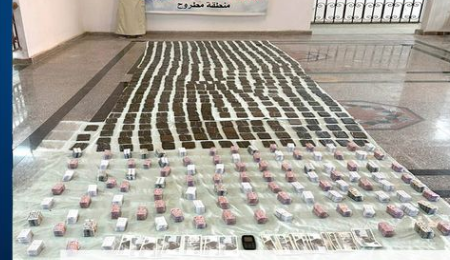 ضبط 500 طربة حشيش و4.5 مليون جنيه بمطروح