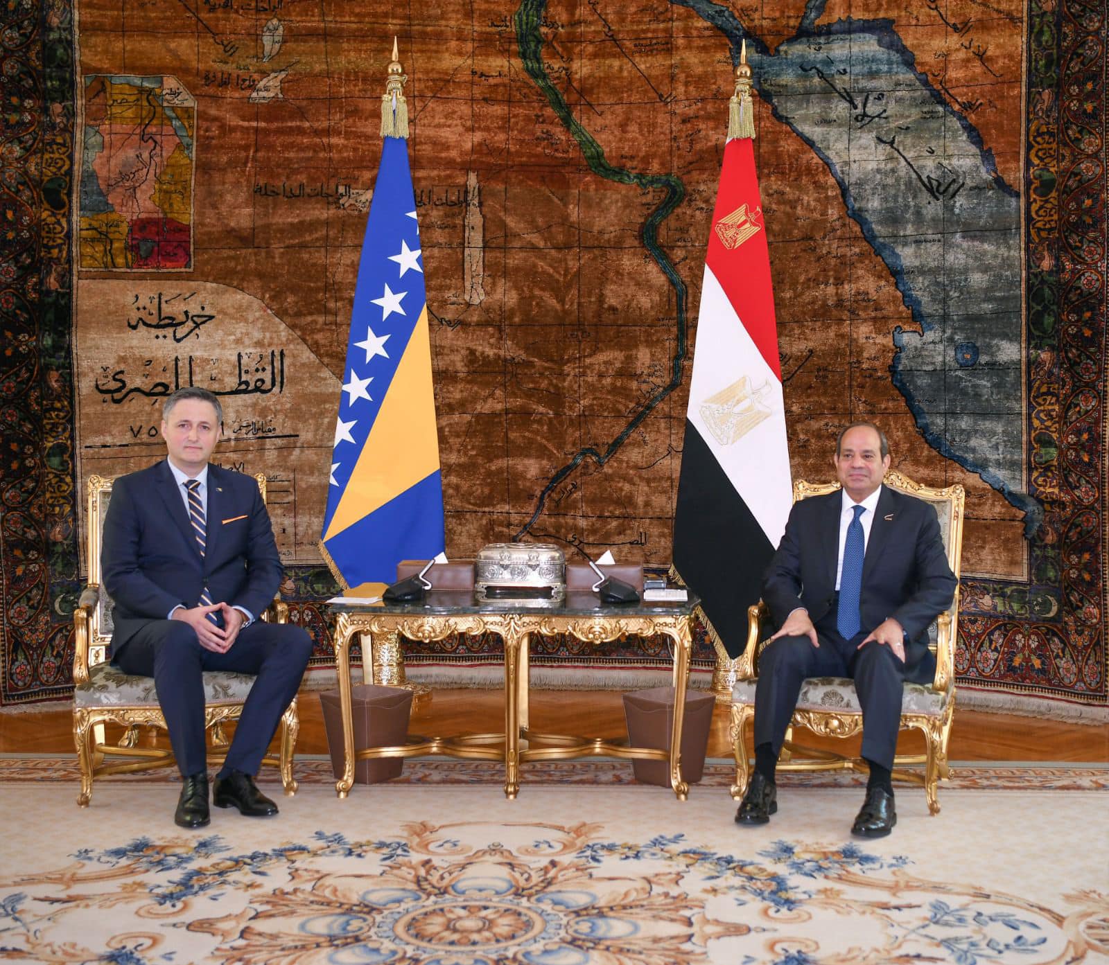 كلمة الرئيس السيسى : مباحثات مهمة عكست رغبة مشتركة في تعزيز العلاقات الثنائية مع البوسنة