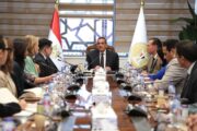 امنة يتابع مع وفد البنك الدولى الموقف التنفيذي لبرنامج التنمية المحلية بصعيد مصر
