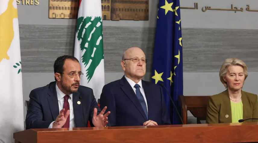 الاتحاد الأوروبي يعرض مليار يورو لدعم اقتصاد وأمن لبنان