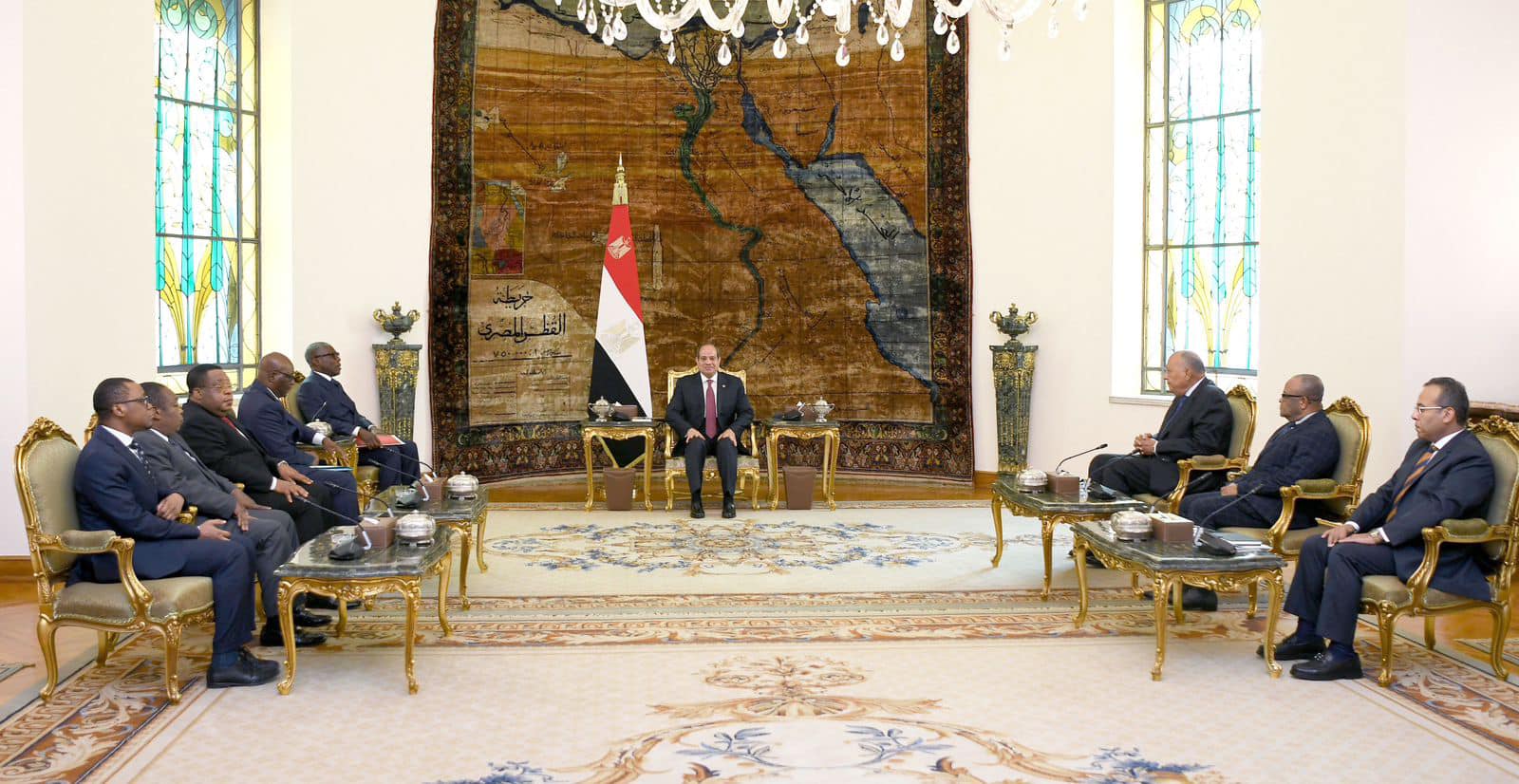 الرئيس السيسى : التزام مصر الكامل بمواصلة تعميق جميع أطر التعاون مع الأشقاء الأفارقة