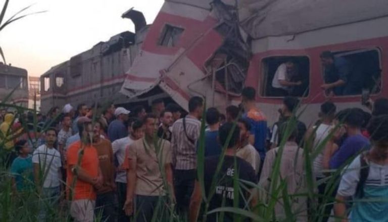 الصحة: خروج جميع مصابي حادث قطاري الزقازيق من المستشفيات باستثناء 8 حالات تحت الملاحظة