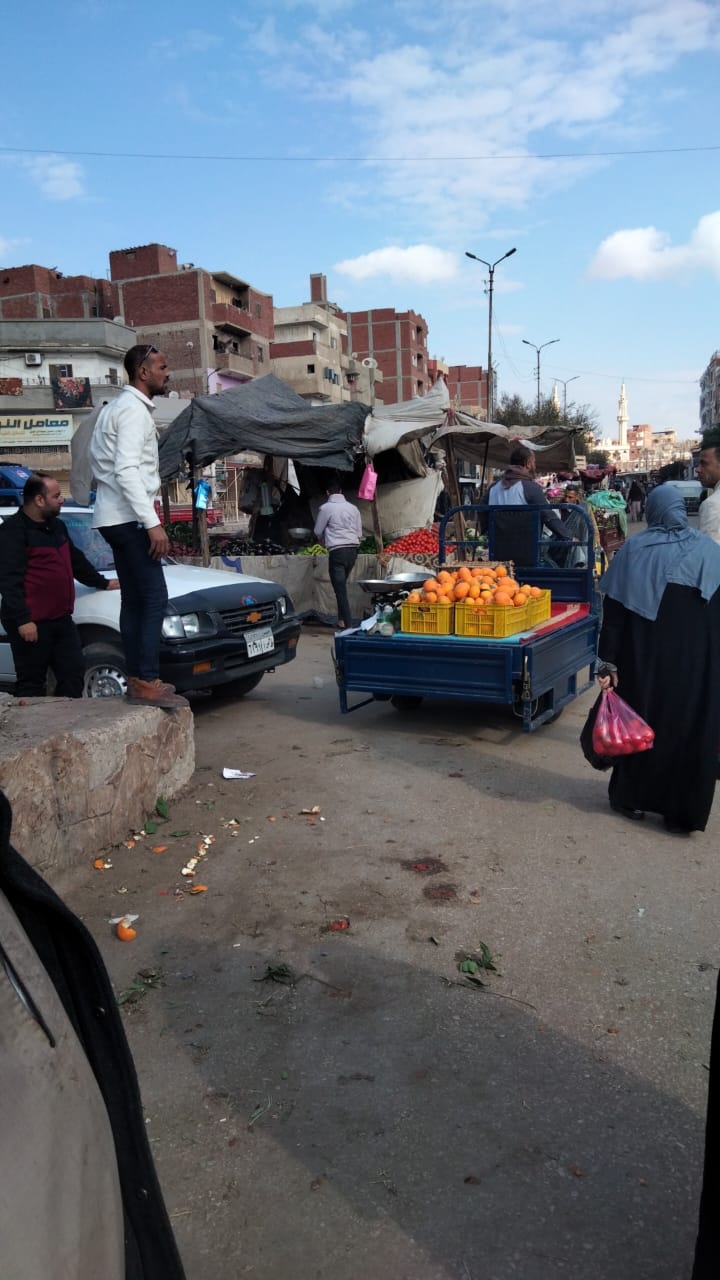 إزالة كافة الإشغالات بحي ثانِ ومركز ومدينة القنطرة غرب والقصاصين وفايد