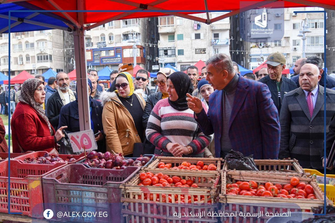 محافظ الاسكندرية يتفقد 