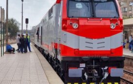 السكك الحديدية : تطبيق اجراءات السلامة الخاصة بسوء الأحوال الجوية على الوجهين البحرى والقبلى