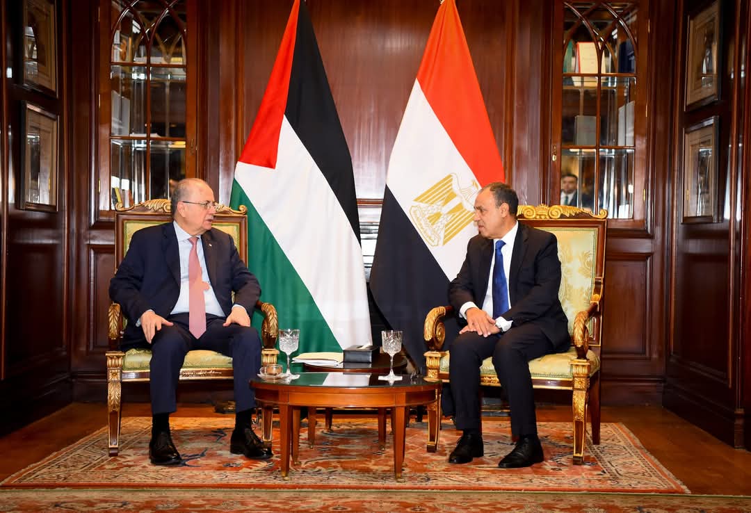 وزير الخارجية يستقبل رئيس الوزراء وزير الخارجية الفلسطيني