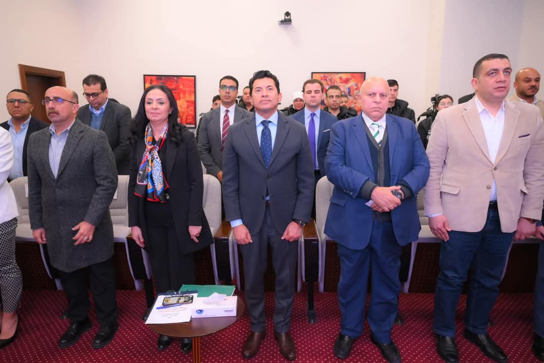 وزيرا الشباب والرياضة والتضامن الاجتماعي يشهدان المؤتمر الصحفي للبعثة المصرية المشاركة في الألعاب العالمية الشتوية للأولمبياد