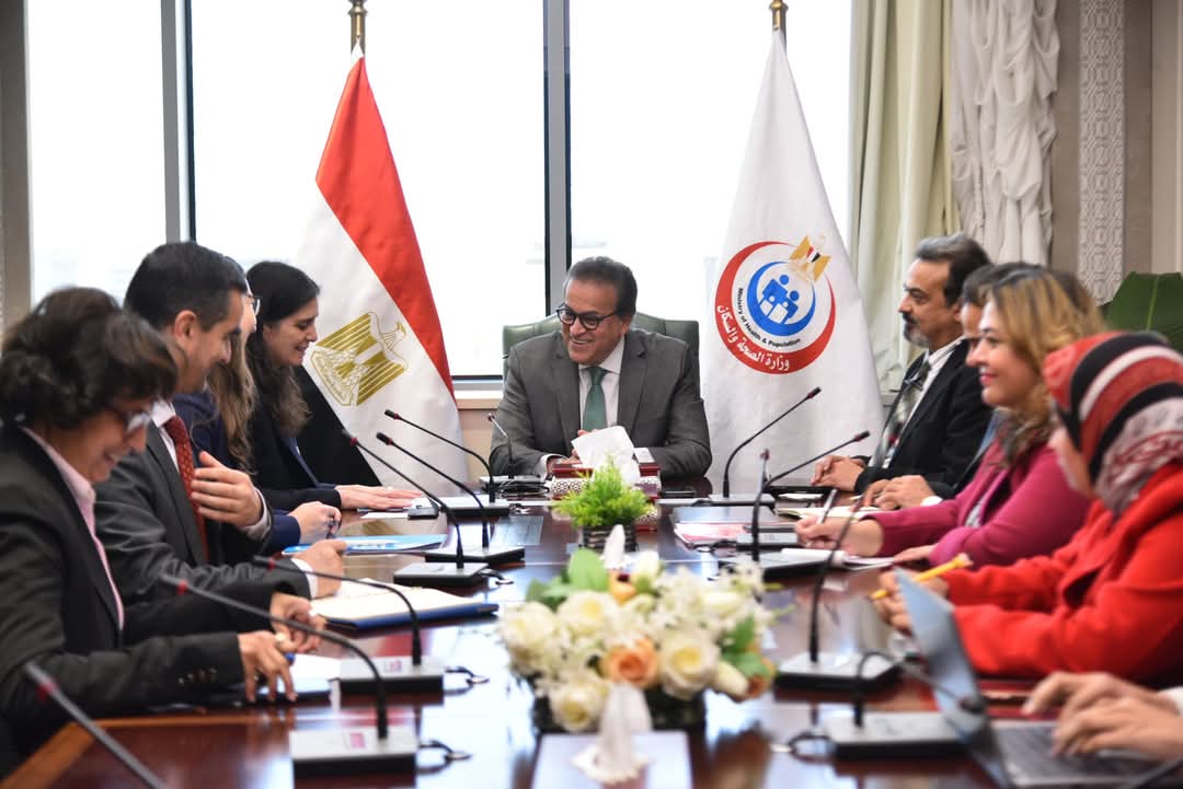 عبد الغفار يبحث مع ممثل اليونيسيف تعزيز التعاون في الرعاية الصحية والتغذية والصحة النفسية