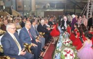 محافظ القليوبية ورئيس جامعة بنها يشاركان في إحتفالية مجمع الشبان العالمية بذكرى تحرير سيناء