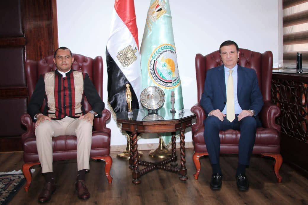وزيرا الزراعة في مصر ومدغشقر يبحثان ملفات التعاون المشترك