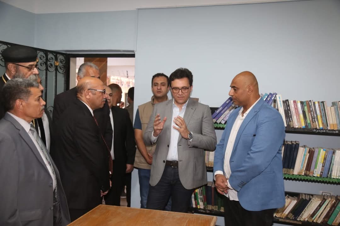 وزير الثقافة يفتتح بيت ثقافة المساعيد بالعريش