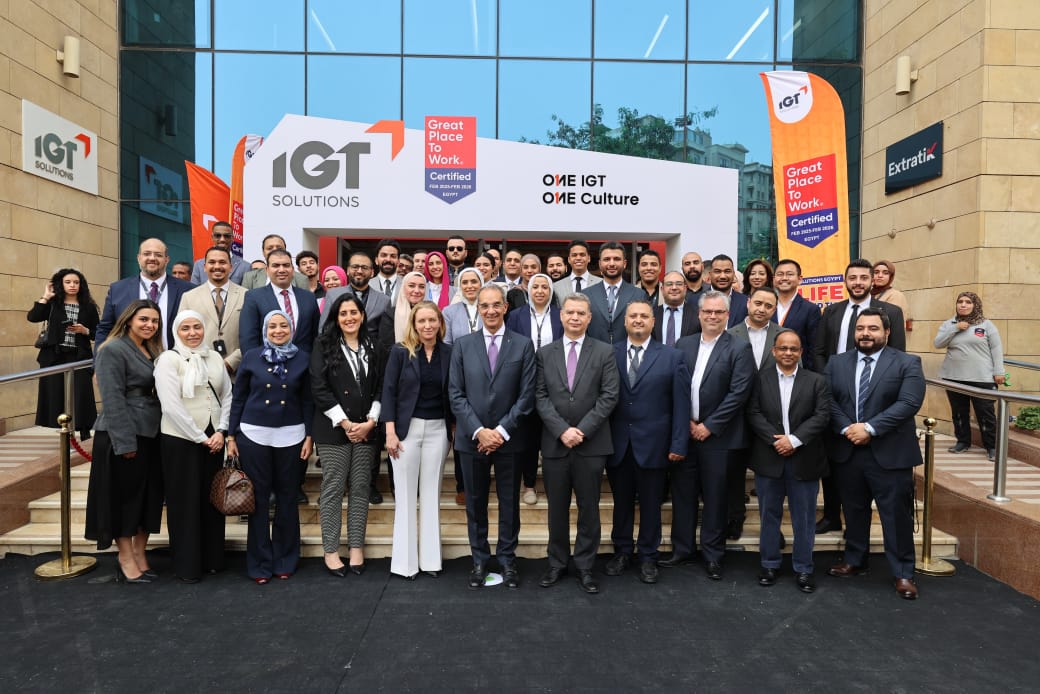 وزير الاتصالات يفتتح مقر شركة IGT Solutions العالمية الرائدة فى مجال خدمات التعهيد فى المنطقة التكنولوجية بالمعادى