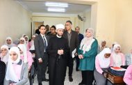 وزير الأوقاف يتفقد معهد التمريض التابع لمستشفى الدعاة