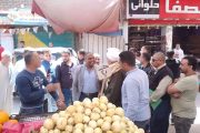مركز ومدينة الصف بالجيزة ينظم حملة مكبرة لمتابعة تطبيق التعريفة الجديدة والتفتيش على المحلات
