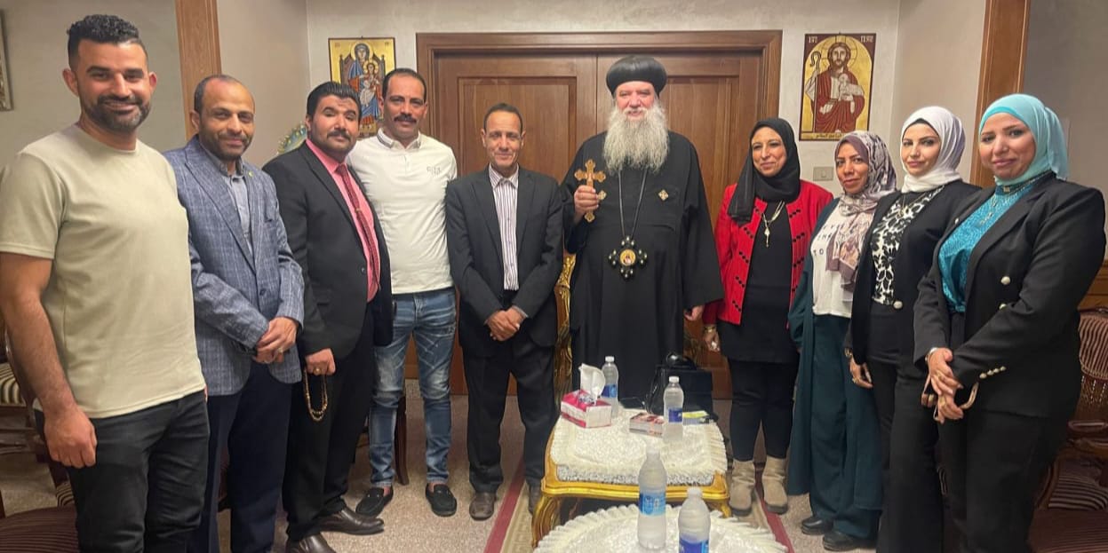 المجلس الأعلى للقبائل العربية والمصرية يهنئ الأنبا سيداروس الاسقف العام