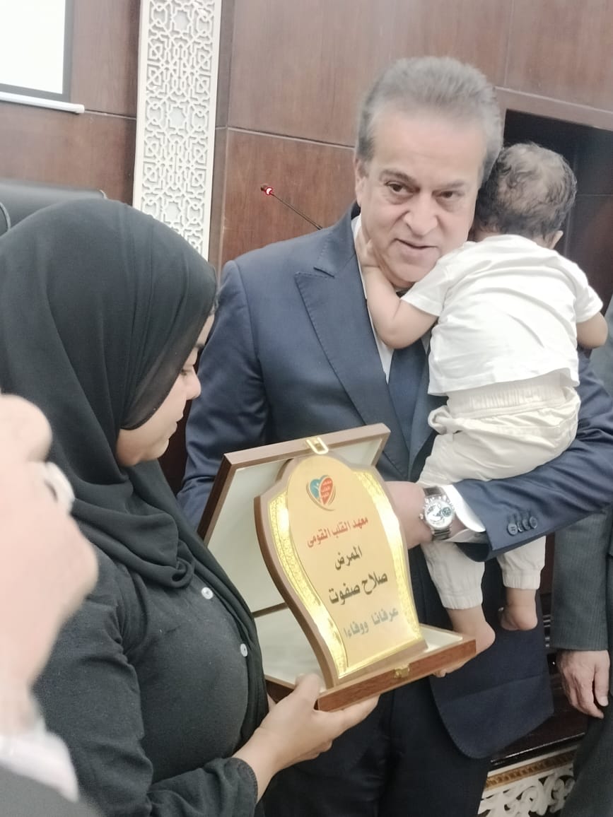 عبدالغفار يشهد تكريم شهيدي معهد القلب ويطلق جائزتين سنويتين بقيمة 100 ألف جنيه