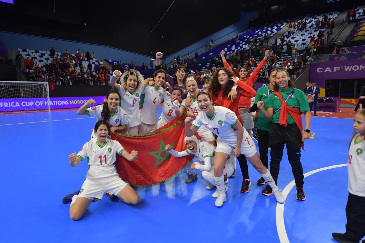 المغرب بطل إفريقيا في كرة القدم داخل القاعة للسيدات: المملكة تهيمن على الساحة الكروية القارية