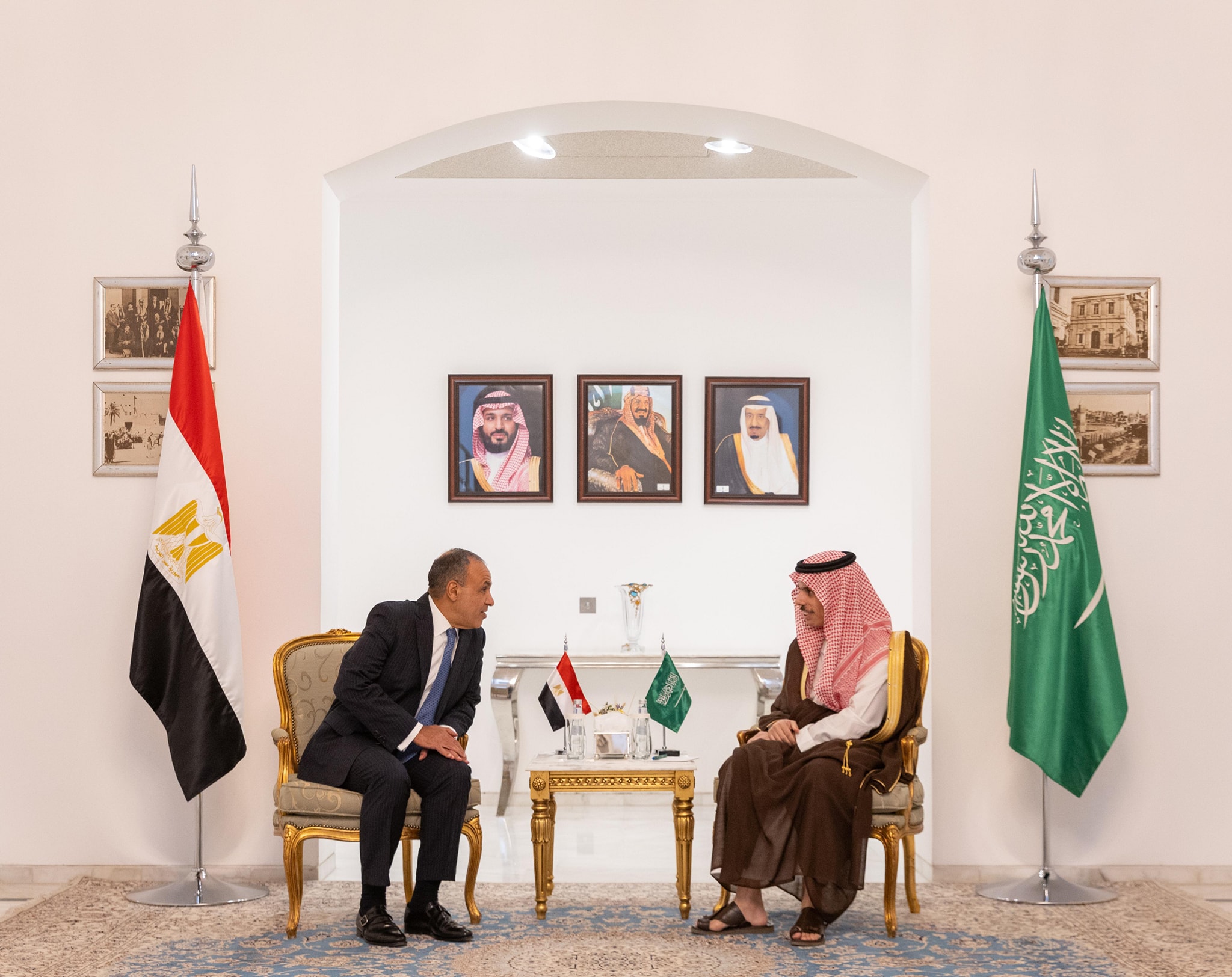 وزير الخارجية يترأس وفد مصر في أعمال لجنة المتابعة والتشاور السياسي مع السعودية في الرياض