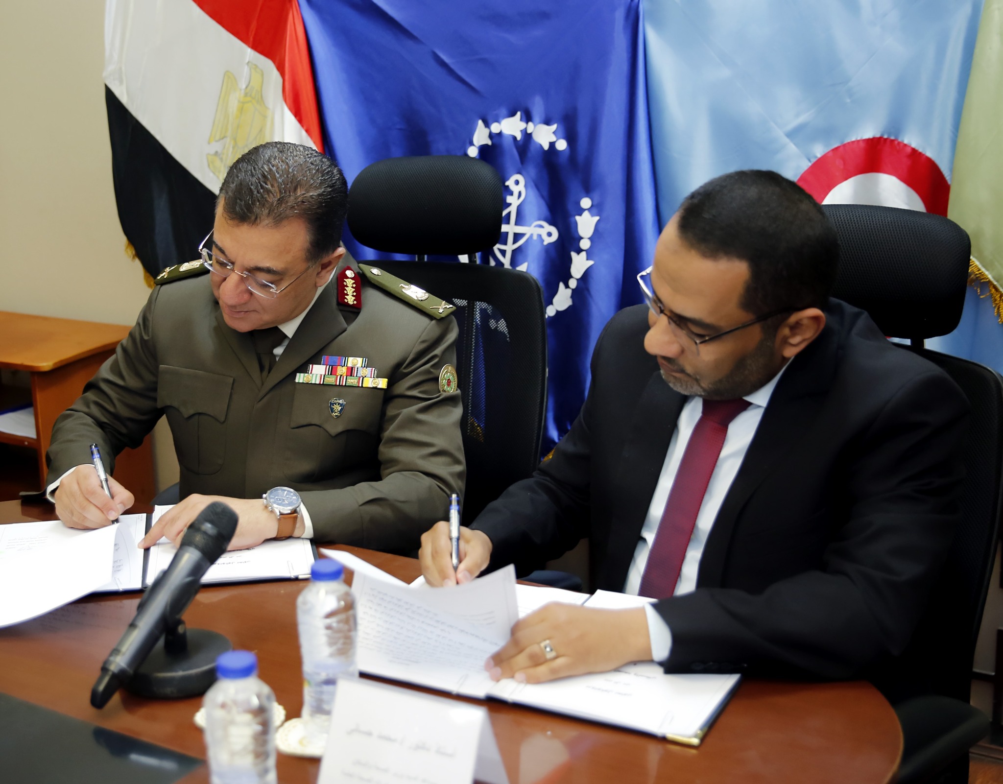 إدارة الخدمات الطبية للقوات المسلحة توقع بروتوكول تعاون مع الصحة والسكان