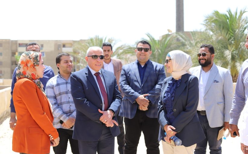 رئيس هيئة تنمية الصعيد في زيارة لمحافظة بني سويف لتفقد المشروعات التنموية
