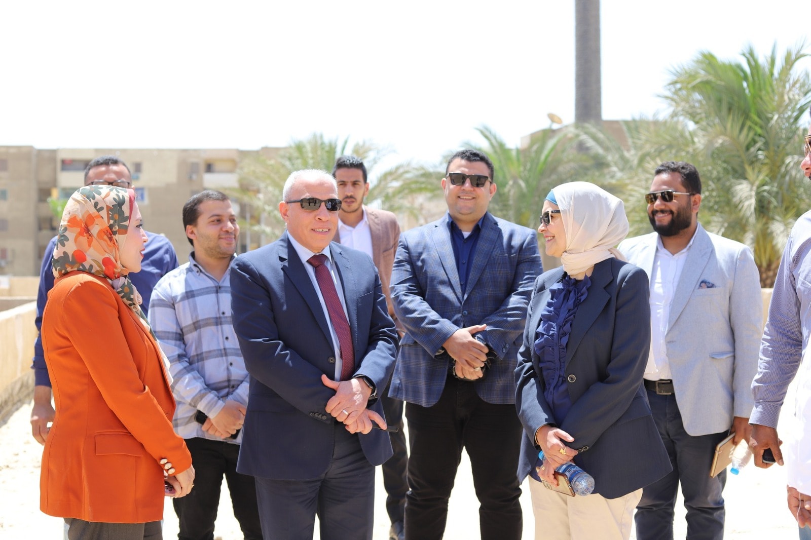 رئيس هيئة تنمية الصعيد في زيارة لمحافظة بني سويف لتفقد المشروعات التنموية
