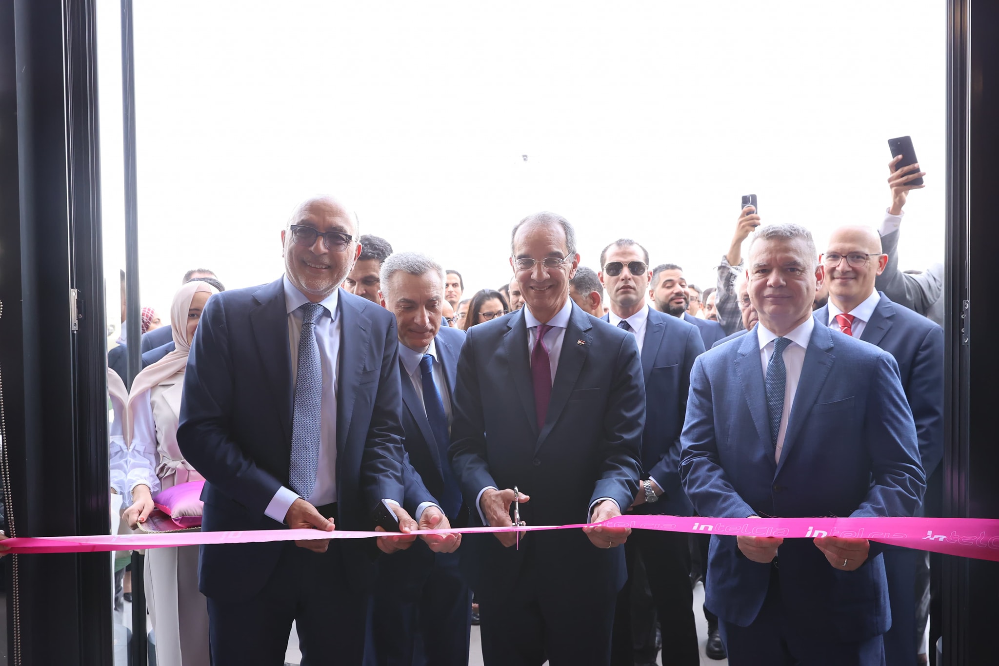 وزير الاتصالات يفتتح المقر الإقليمى الجديد لشركة إنتلسيا Intelcia فى مصر