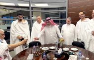 السفير الحصيني يودّع ضيوف برنامج خادم الحرمين الشريفين من حجاج مصر