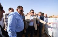 وزير الإسكان يختتم جولته بتفقد مشروعات تنفيذ شبكات المرافق بجنيفة والرابية بالشروق
