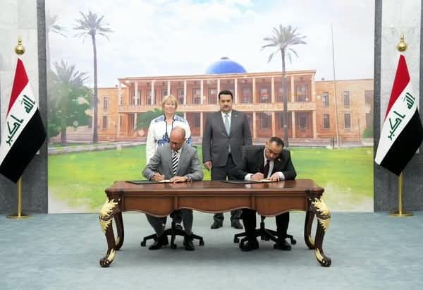 الشياع يرعى توقيع اتفاقية التعاون في الطاقة وعقدي صيانة مع شركة سيمنز إنيرجي الألمانية