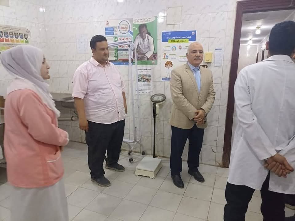 وكيل وزارة الصحة بالقليوبية يجري جولة ميدانية ببنها وطوخ وقليوب خلال عطلة عيد العمال