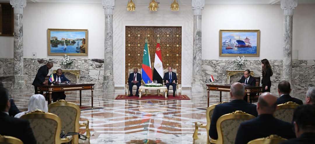 الرئيس السيسي يشهد التوقيع على عدد من الاتفاقيات ومذكرات التفاهم مع جمهورية القمر