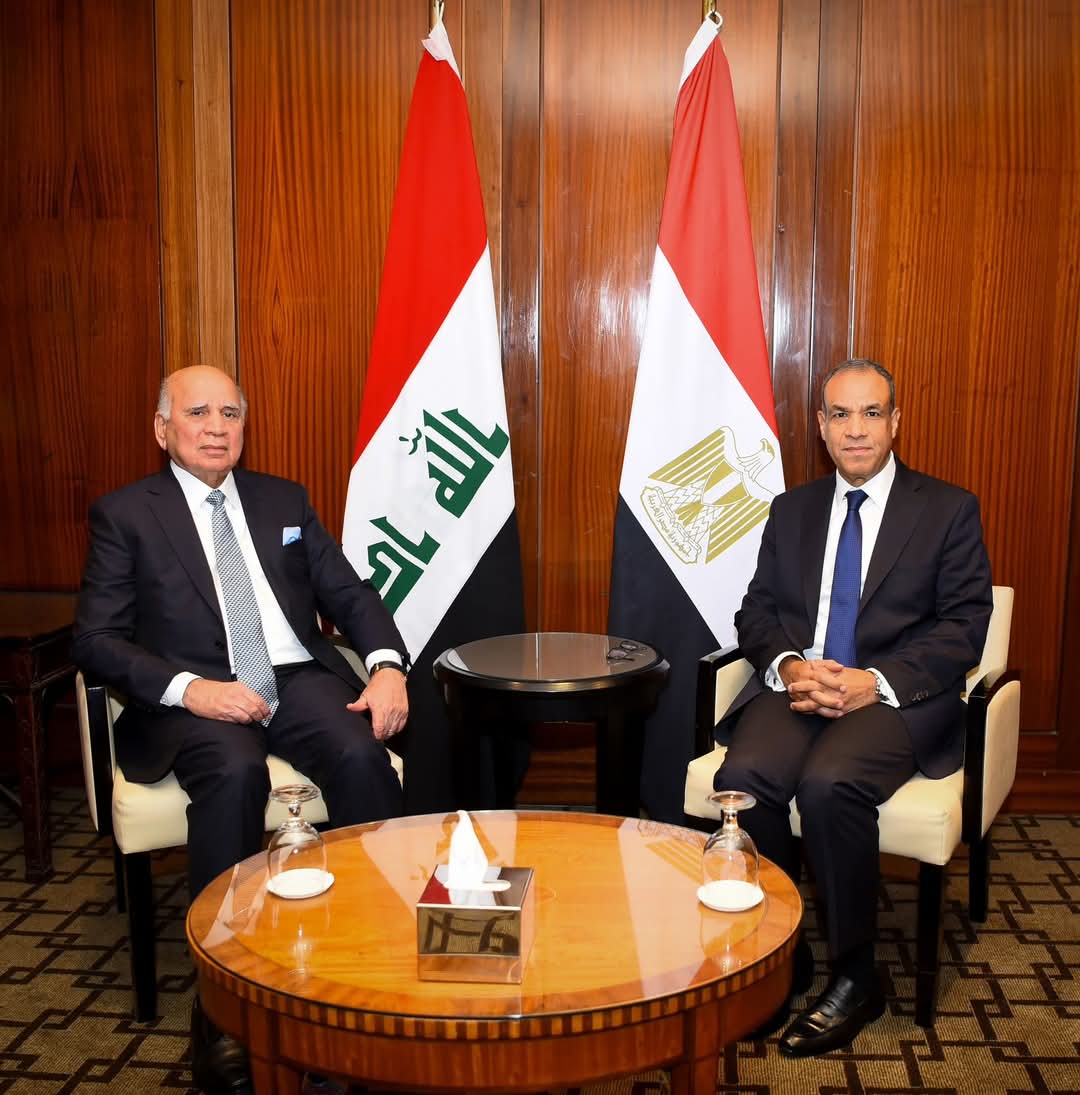 وزير الخارجية يستقبل نائب رئيس الوزراء ووزير خارجية جمهورية العراق