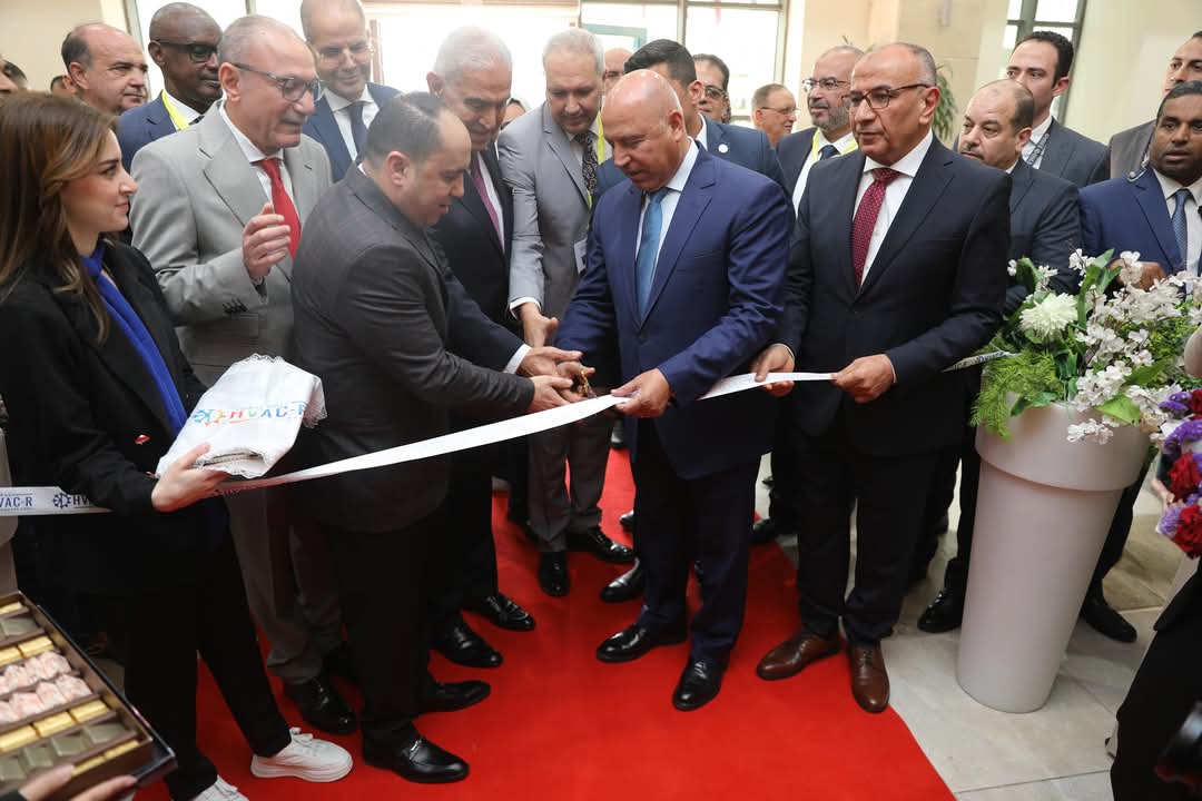 وزير الصناعة يفتتح المعرض والمؤتمر الدولي التاسع للتبريد والتكييف وتدفئة الهواء والعزل الحراري والطاقة