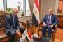 وزير الري يبحث مع مدير معهد البحر الأبيض المتوسط للمياه تعزيز التعاون البحثى في مجال المياه