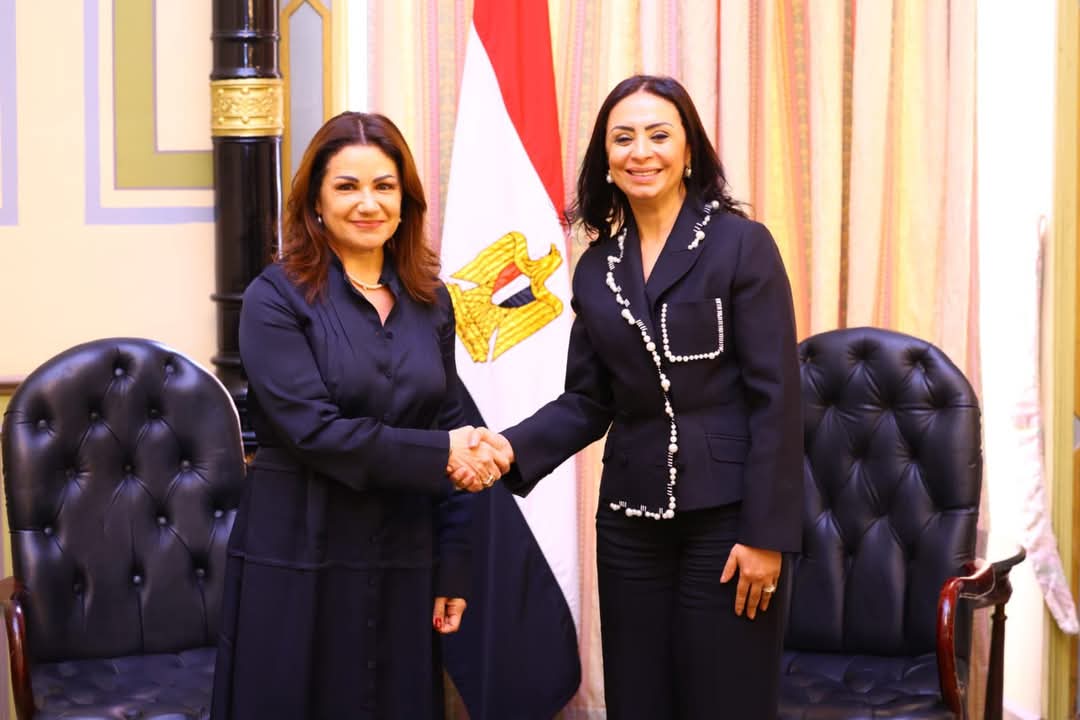 وزيرة التضامن الاجتماعي تلتقي وزيرة الشؤون الاجتماعية  اللبنانية .. وتبحثان الاستفادة من التجربة المصرية في الحماية الاجتماعية