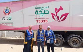 قافلة الأمل.. السلام أول.. تضيء الطريق للسيدات بالكشف المبكر عن سرطان الثدي