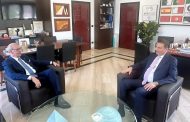 وزير الزراعة يبحث مع مدير معهد سيام باري في إيطاليا تعزيز التعاون في البحث العلمي الزراعي