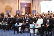 نائب محافظ الوادي الجديد تُشارك بمؤتمر إطلاق الخطة العاجلة للسكان والتنمية