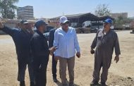 عصمت يتفقد ورش صيانة المعدات والمركبات الثقيلة والخفيفة