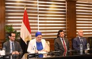 صبحي يشهد مراسم توقيع بروتوكول تعاون مع المجلس القومي للطفولة والامومة