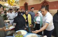 حملة مكبرة لضبط الأسواق  بمحال الجزارة والأسماك والعلافة بسوق الجمعة بالإسماعيلية