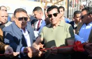 صبحي ومحافظ الدقهلية يفتتحان المرحلة الأولى من أعمال تطوير الملعب الرئيسي لكرة القدم باستاد المنصورة