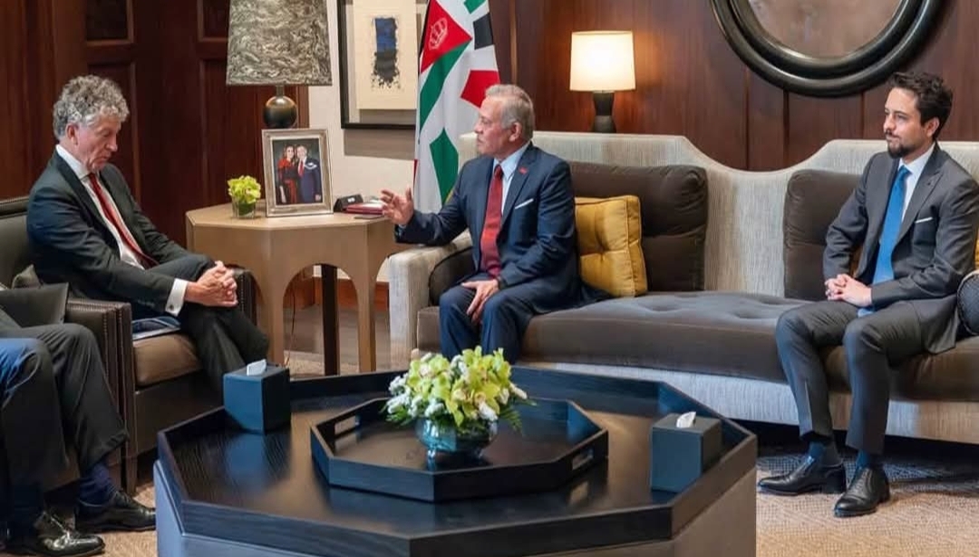 عاهل الأردن لمستشار الأمن القومي البريطاني: يجب استعادة وقف إطلاق النار في غزة وإدخال المساعدات